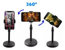Suporte Celular Mesa Ajustável Base Reforçada Rotação 360°
