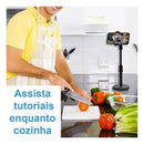 Suporte Celular Mesa Ajustável Base Reforçada Rotação 360°