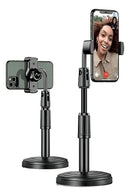 Suporte Celular Mesa Ajustável Base Reforçada Rotação 360°