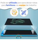 Lousa Mágica Infantil Digital Tablet Desenho 8,5 Pol Azul