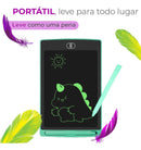 Lousa Mágica Infantil Digital Tablet Desenho 8,5 Pol Azul