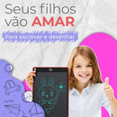 Lousa Mágica Infantil Digital Tablet Desenho 8,5 Pol Azul