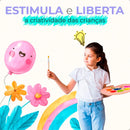 Lousa Mágica Infantil Digital Tablet Desenho 8,5 Pol Azul
