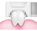 Escova Dentes Infantil Silicone Formato U 360 Graus Rosa